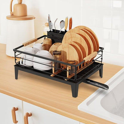 JYPS Dish Drying Rack for Kitchen Counter Decor - Image 8