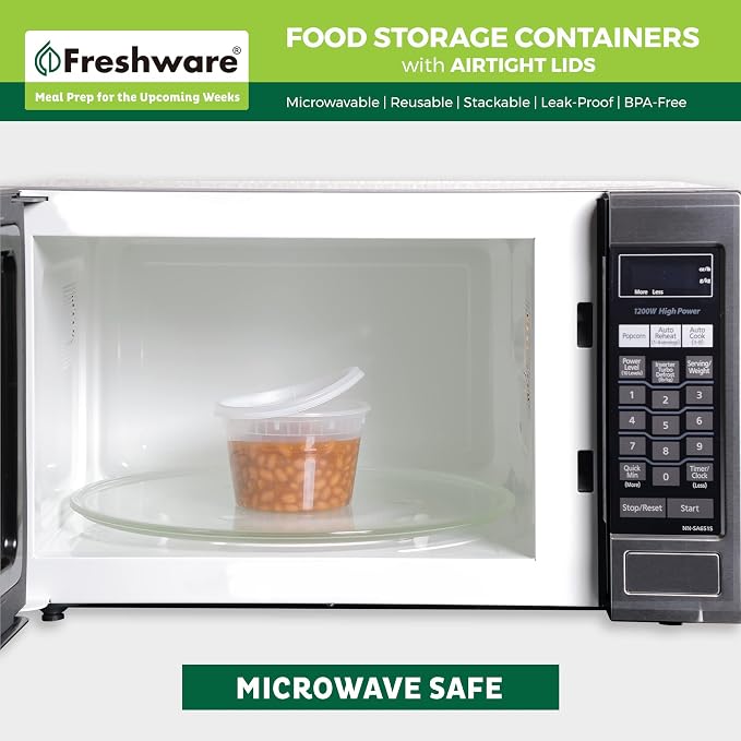 Freshware 16 oz Food Storage Containers - Image 5