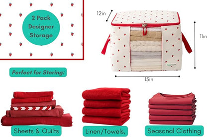 Canvas Storage Bags 2 Pack - Image 2