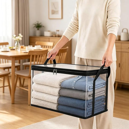 Clear PVC Storage Boxes, Tear-Resistant Organizer - Image 4