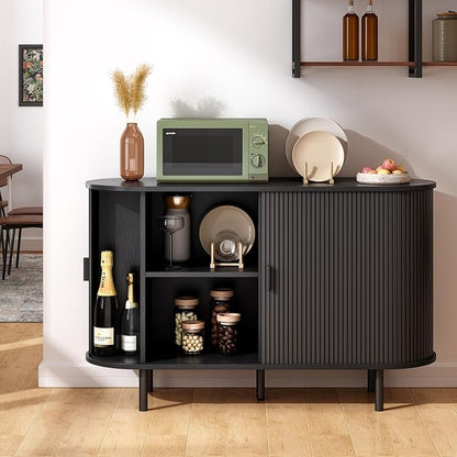 48" Sideboard Buffet Cabinet - Image 4