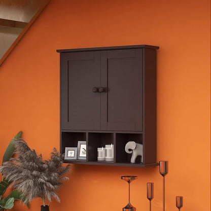 TaoHFE Brown Medicine Cabinets, Bathroom Wall Cabinet - Image 4