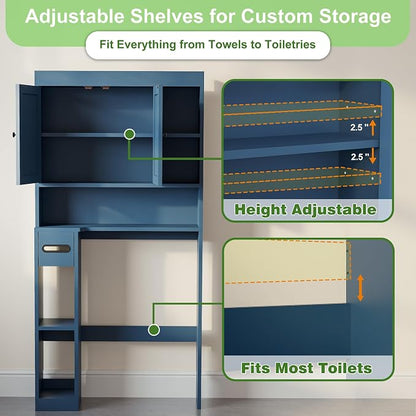Over The Toilet Storage Cabinet - Image 8