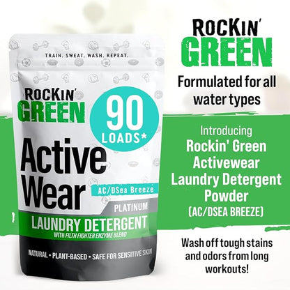 Rockin' Green Laundry Detergent, Plant based, All Natural Laundry Detergent - Image 2