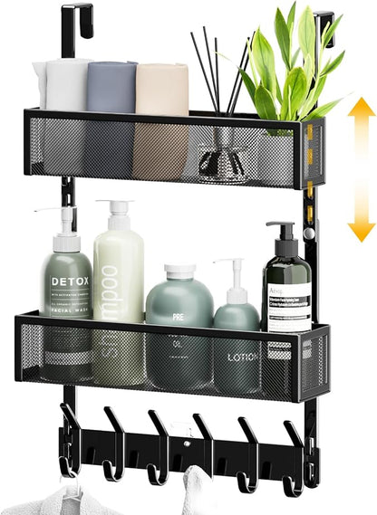 LUCYCAZ Over The Door Hooks Organizer, Door Hanger by LUCYCAZ