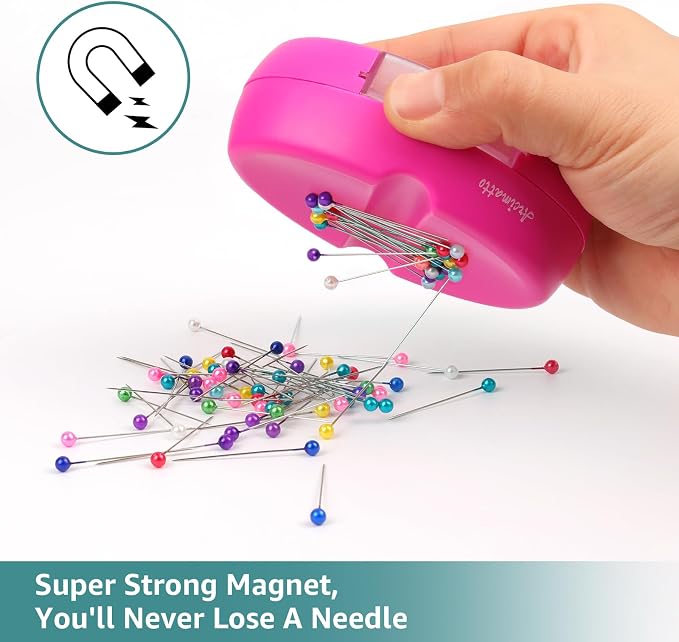 Arcimatto Magnetic Pin Holder, Strong Magnet Pincushion - Image 2