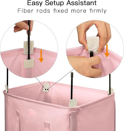 WOWLIVE 100L Laundry Hamper - Image 7