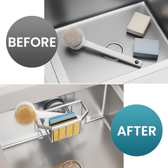 TAILI Sponge Holder for Kitchen Sink - Image 7