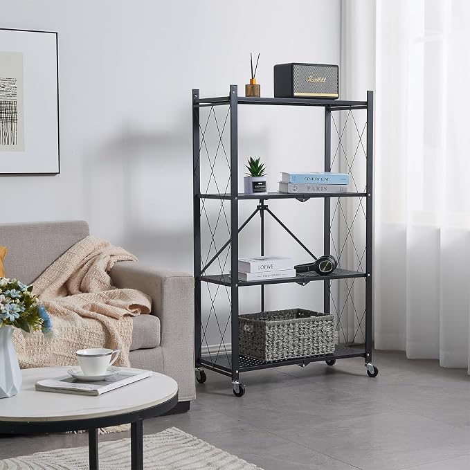 BRIAN & DANY 4-Tier Foldable Storage Shelves - Image 2