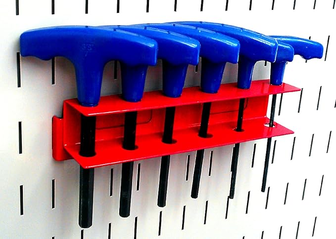 Wall Control Screwdriver Holder Bracket Slotted Metal Pegboard Accessory - Image 5