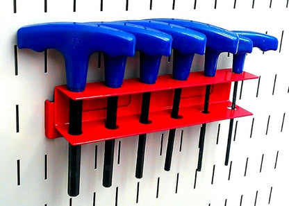 Wall Control Screwdriver Holder Bracket Slotted Metal Pegboard Accessory - Image 5