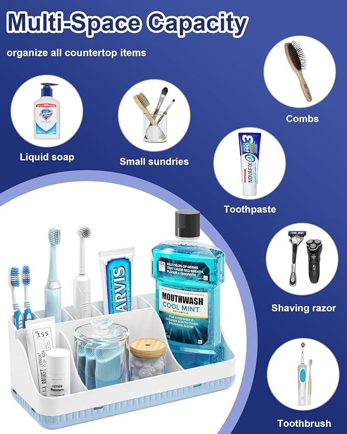 Bathroom Counter Organizer and Storage - Image 7