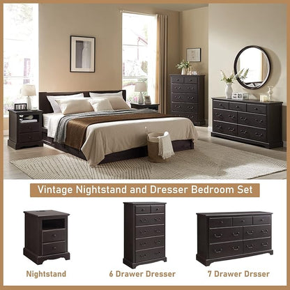 T4TREAM 6 Drawers Dresser Chests - Image 5
