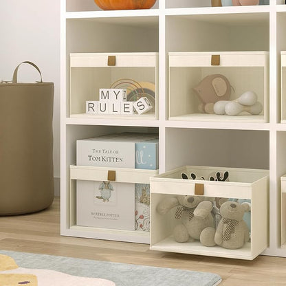Linen Closet Organizers and Storage, Closet Storage Bins Basket Organizer - Image 4