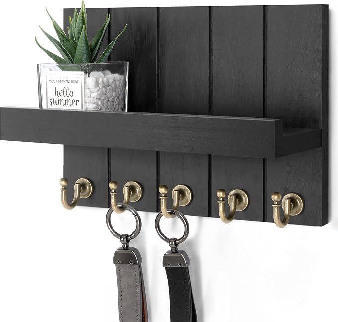 Rebee Vision Farmhouse Key Holder Wall Mount by REBEEVISION