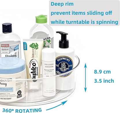 3 Pack Lazy Susan 11.5" Inch Turntable Organizer - Image 7
