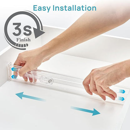 Vtopmart 8 Pack 2.36" Short Upgrade Drawer Dividers - Image 5
