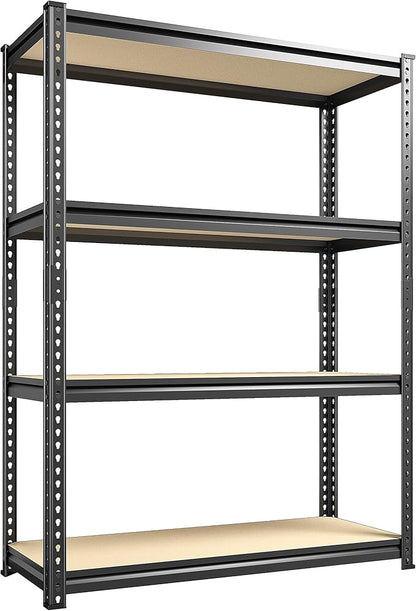 REIBII Storage Shelves Adjustable Metal Shelving 1600LBS Garage Shelves by REIBII