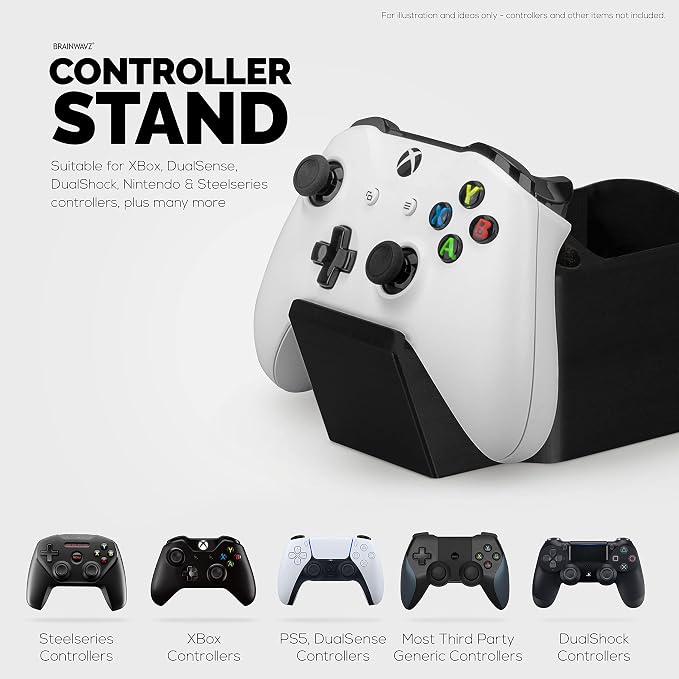 BRAINWAVZ Game Controller, TV Remote Control & Pens Pencils Stationery Storage - Image 4