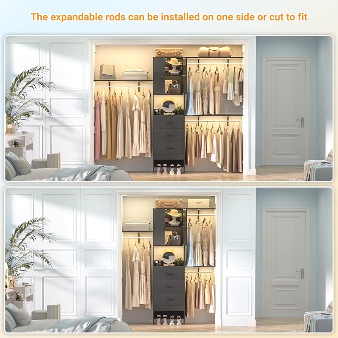Armocity 96 Inches Closet System - Image 5