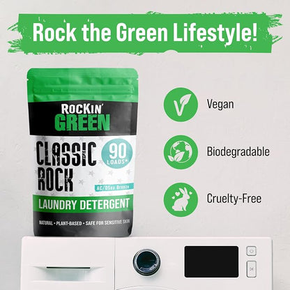 Rockin' Green Classic Rock Laundry Detergent, Plant based, All Natural Laundry - Image 6