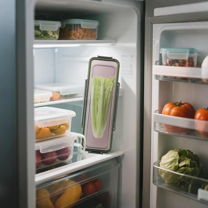 Celery Keeper for Refrigerator, Celery Storage Container - Image 7