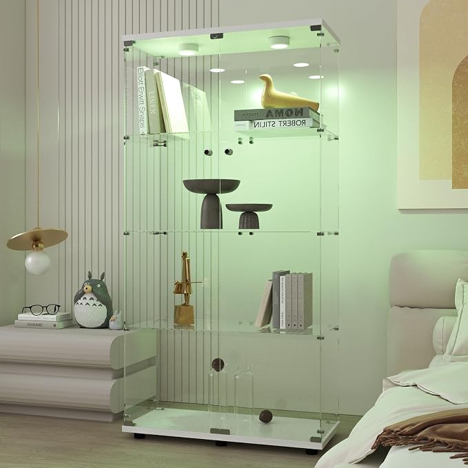 Beauty4U Glass Display Cabinet - Image 8