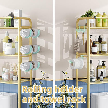 Simple Trending 3 Tier Over The Toilet Rack, Shelf Bathroom, Bathroom Stand - Image 6