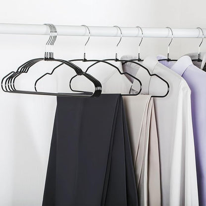 TOPIA HANGER Metal Hangers 20 Pack, Non Slip Clothes Hangers Space Saving - Image 6