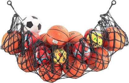 Sports Ball Storage Net, Hanging Basket Organizer Net by JYSILIYH