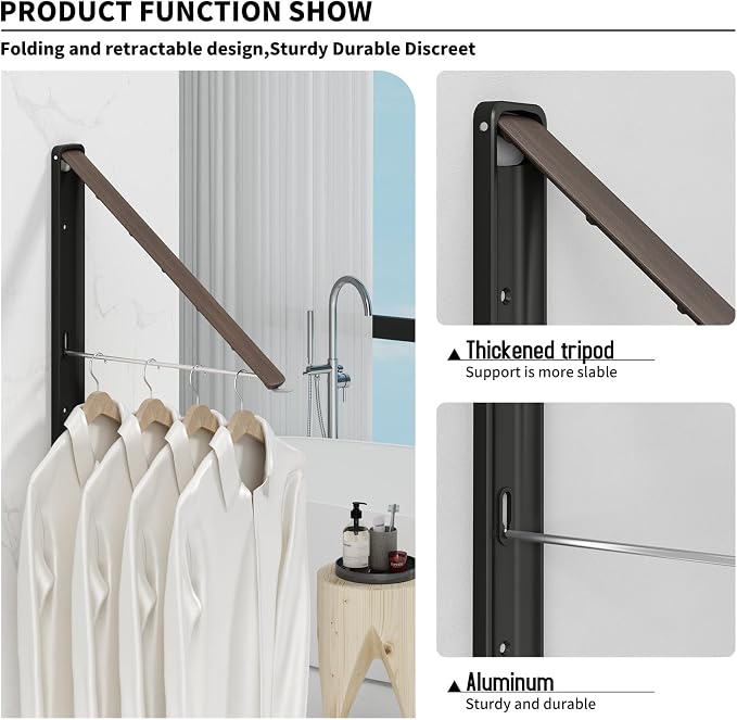 Retractable Clothes Drying Rack - Image 6