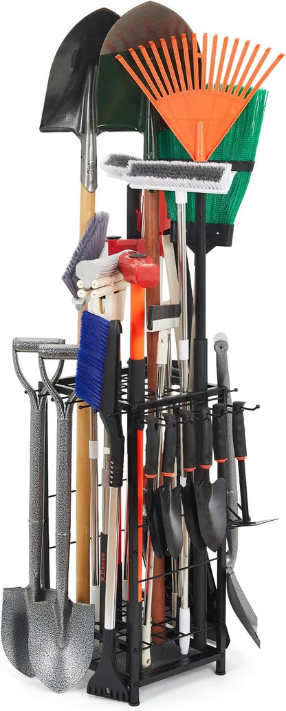 Garden Tool Organizer Holds 50 Long-Handled Tools/Rakes/Brooms/Shovles by Kingarage