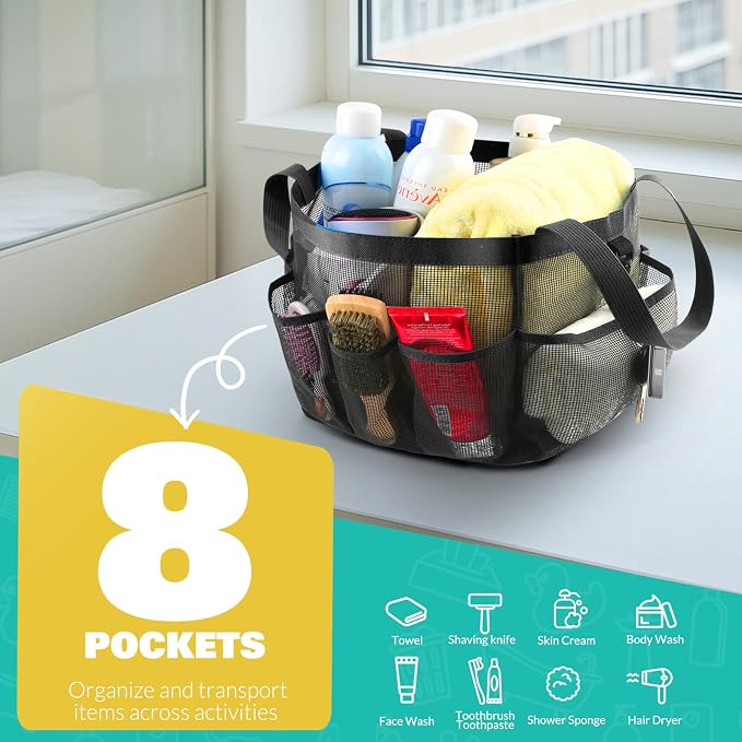 LOYEE Mesh Shower Caddy Portable - Image 3