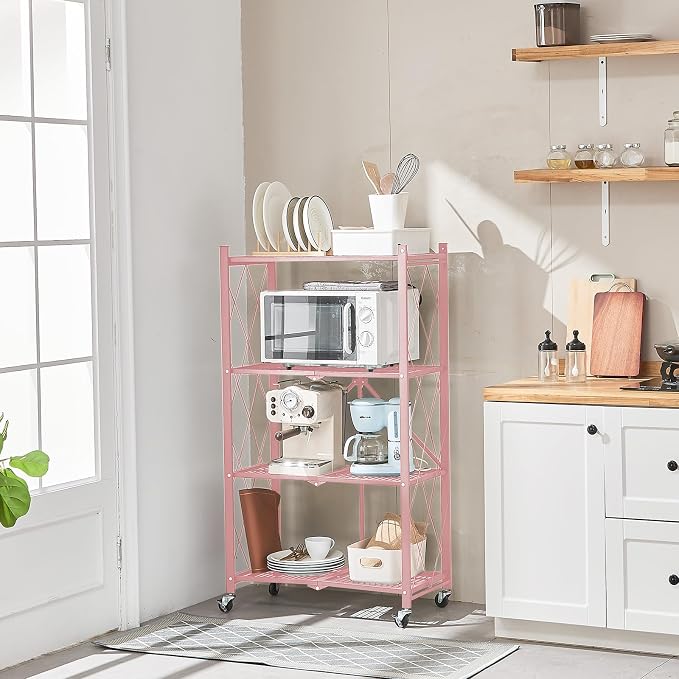 BRIAN & DANY 4-Tier Foldable Storage Shelves - Image 7