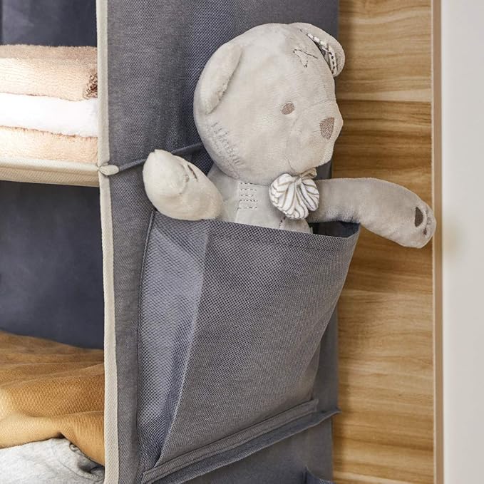 YOUDENOVA Hanging Closet Organizer and Storage, 6-Shelf Closet Hanging Storage - Image 7