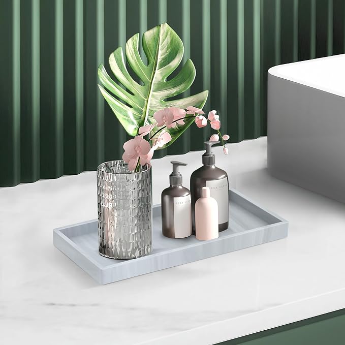 Silicone Bathroom Tray, Shatterproof Bathroom Vanity Tray, High-Grade Silicone - Image 6