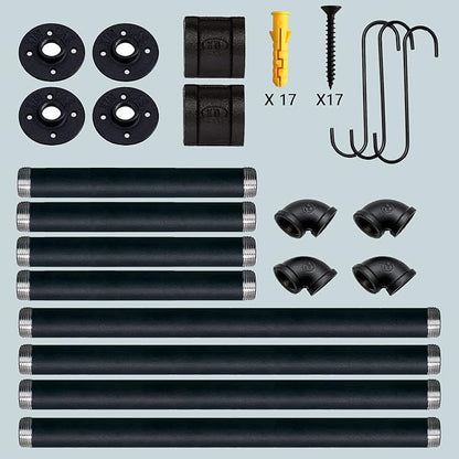 Industrial Pipe Clothes Rack - Image 7