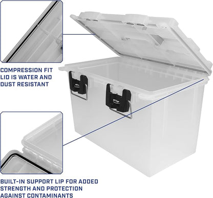 Sheffield XL Ammo Box Made in USA, Stackable Lockable Ammo Storage Box | 2 Pack - Image 4