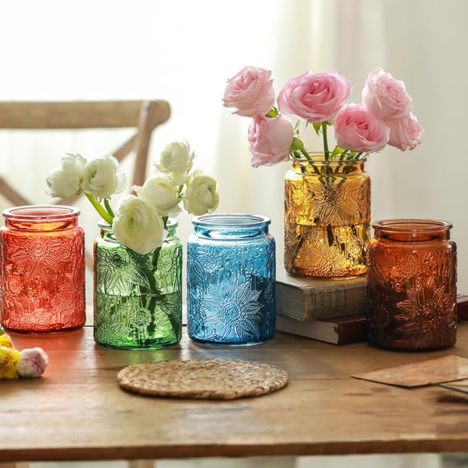 Green Glass Canister, Candy Jar - Image 7