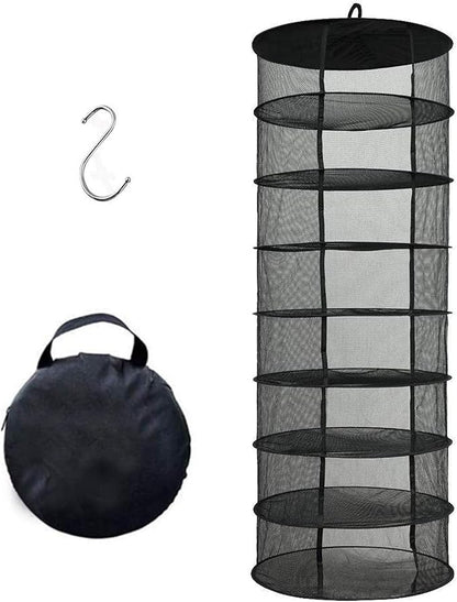 Desy & Feeci Herb Drying Rack Hanging, 8 Layer Collapsible Mesh Dry Net Herb by DesyFeeci