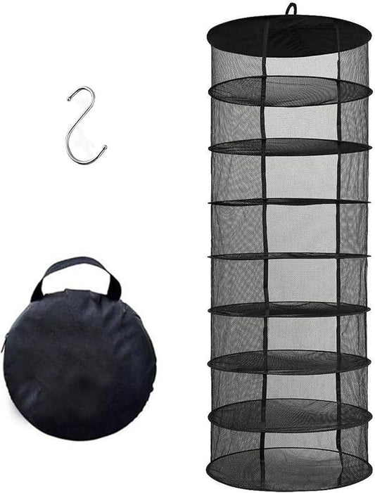 Desy & Feeci Herb Drying Rack Hanging, 8 Layer Collapsible Mesh Dry Net Herb by DesyFeeci