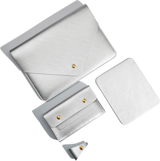 PU Leather Laptop Sleeve 16 Inch Compatible by Unknown