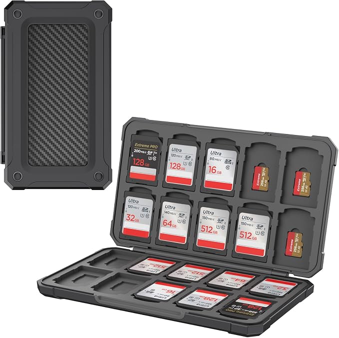 SD Card Holder Memory Card Case by Unknown