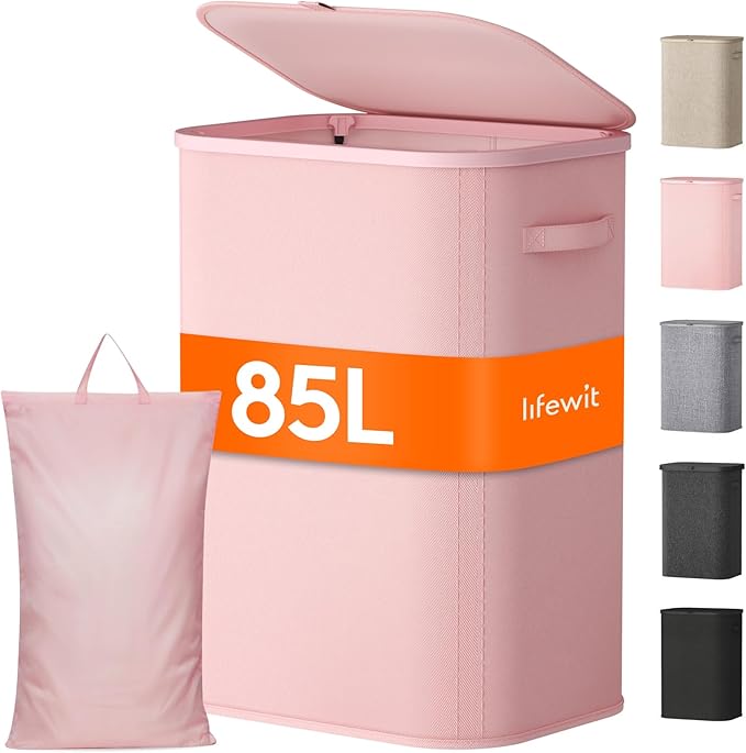Lifewit 85L Large Laundry Basket by Lifewit