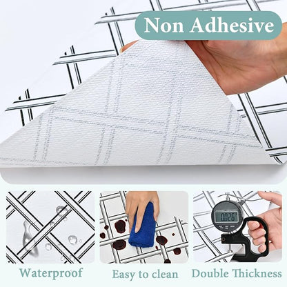 Drawer and Shelf Liner for Kitchen Cabinet: 17 in X 30 Ft Non Slip Waterproof - Image 5