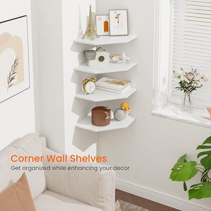 Corner Wall Shelf, Corner Shelf Floating - Image 4