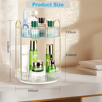360 Rotating Makeup Organizer - Image 3