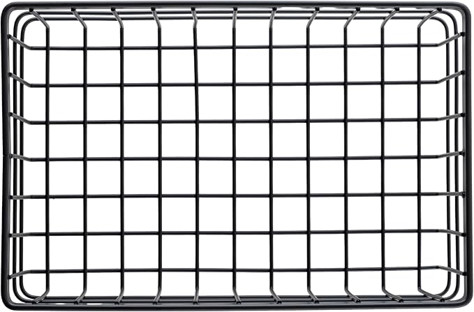 G.E.T. WB-964-MG Rectangular Metal Storage Wire Basket - Image 3