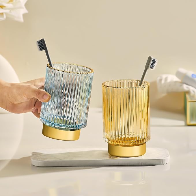 Makeup Brush Holder Organizer, Toothbrush Holders, Desk Pen Pencil Holder - Image 5