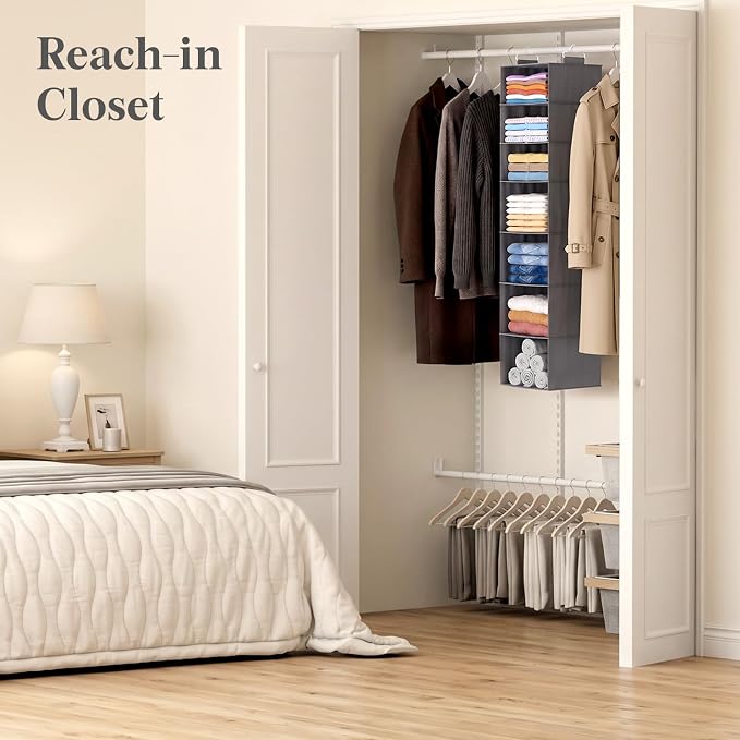 Lifewit 7 Tier Hanging Closet Organizer and Storage - Image 8